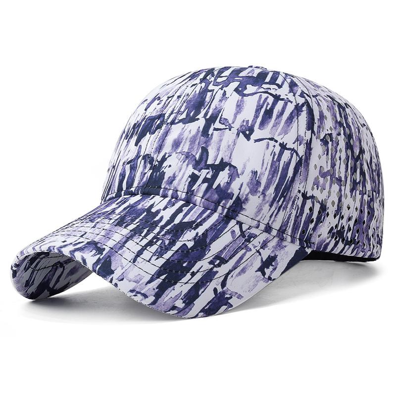 Pattern Retro Baseball Cap Unisex Sunshade Outdoor Cap