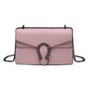 Snake Print Crossbody Chain Bag - 2024 Small European & American Style Single-Shoulder Bag for Women