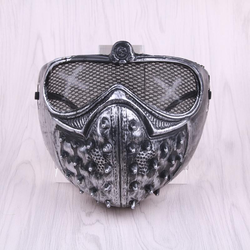 Punk Dämonenseher Cosplay Maske - Halloween Anime Street Dance Stil