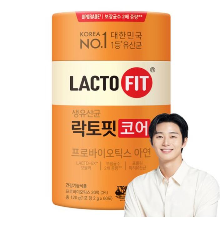 

Lactofit Core Probiotics 120g | Korean Digestive Health Supplement 120g