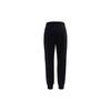 Anta Solid Patch Logo Print Knitted Fleece-Lined Joggers Men Bottoms Black 152247317-4