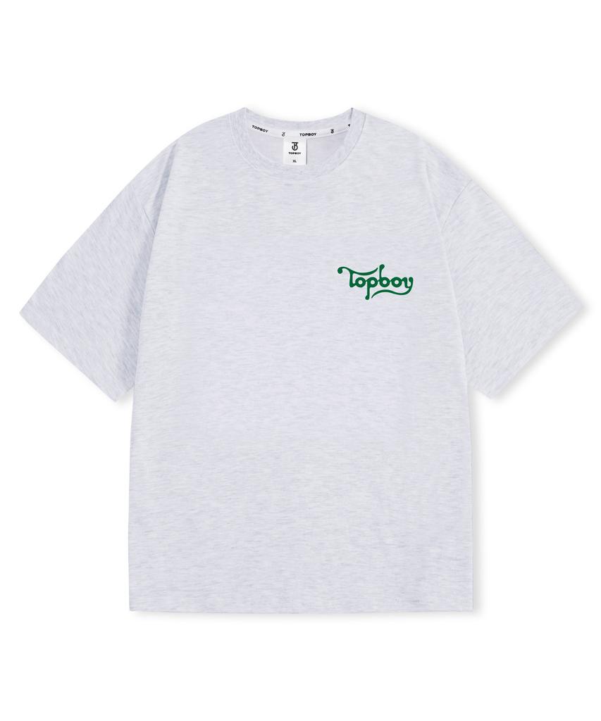 TOPBOY Wave Oversized Short Sleeve T-Shirt (Type B)