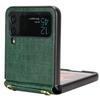 Anti -Scratch Slim Leather Wallet Case For Samsung Galaxy Z Flip 4 5g Flip4 Flip3 Flip 3 Non -Fingerprint Folding Design Cases