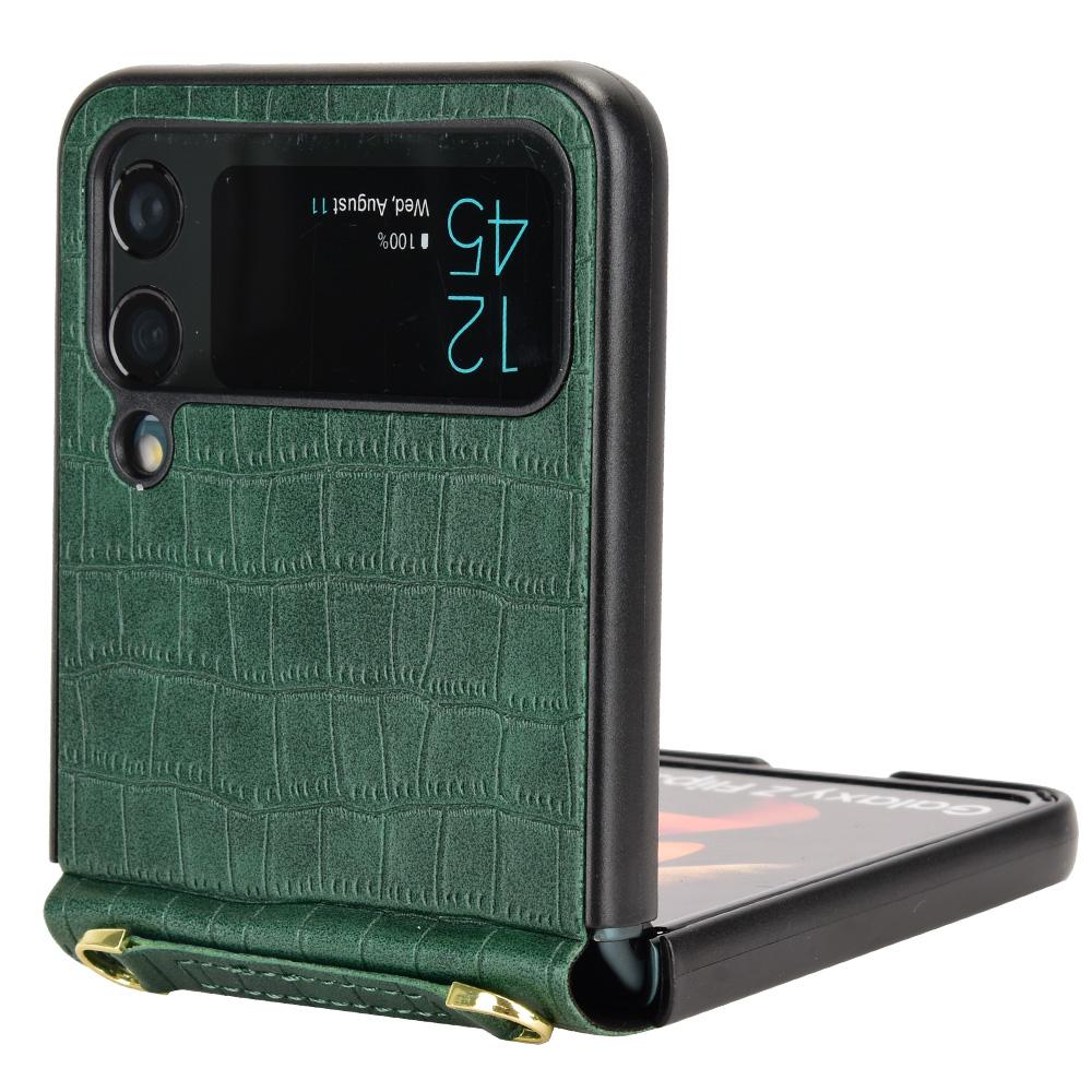 Anti -Scratch Slim Leather Wallet Case For Samsung Galaxy Z Flip 4 5g Flip4 Flip3 Flip 3 Non -Fingerprint Folding Design Cases