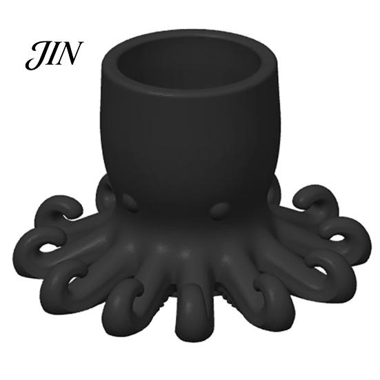 Stationery Holder for Office 3D Printed Pen Holder, Octopus Shape Pencil Cup, Cute Ocean Style Decor Animal Desktop Organizer Home Accessory