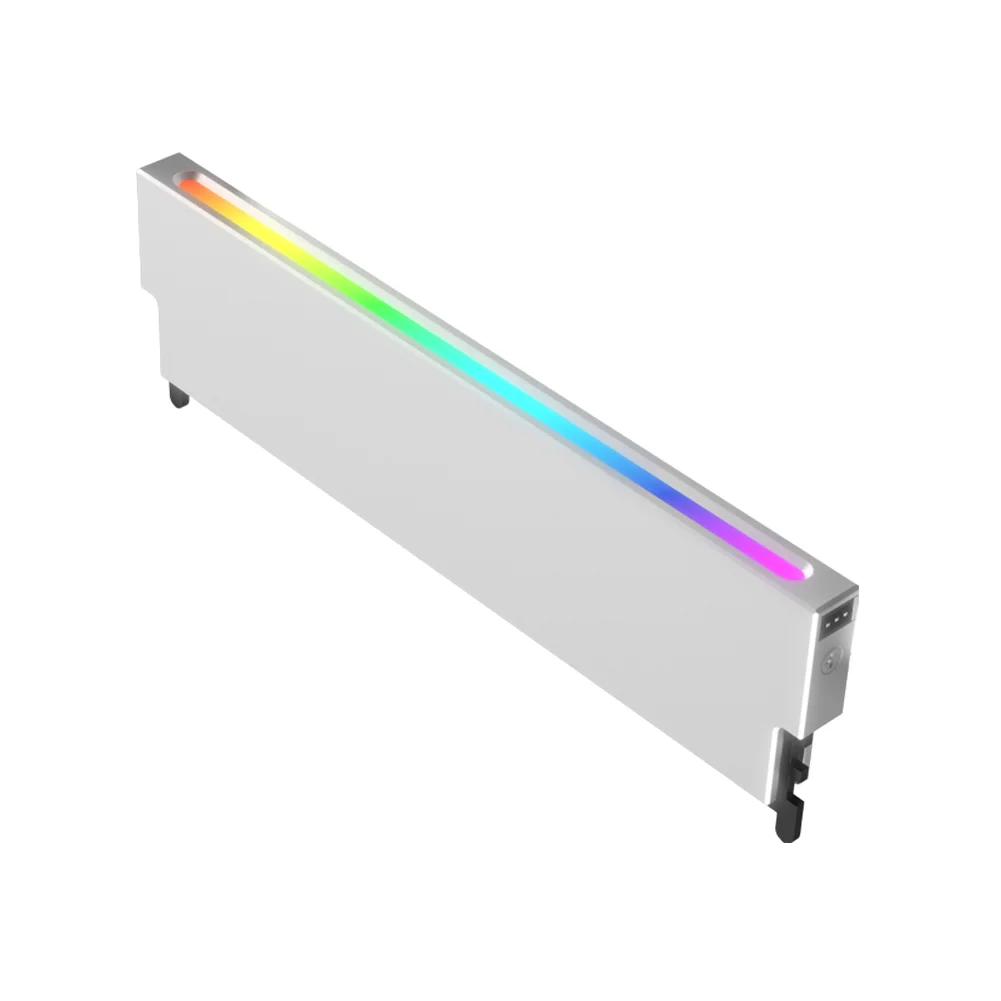 

Universal Memory Heat Sink 5V 3PIN ARGB AURA Sync Memory Module Cooler DDR3 DDR4 DDR5 RAM Heatsink Radiator Computer Accessories