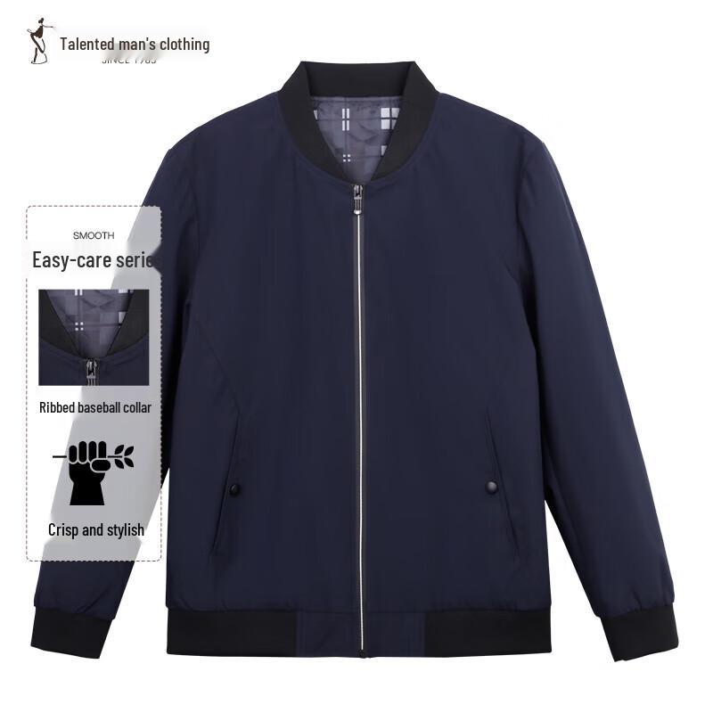 

TRIES Men s Lightweight Versatile Baseball Collar Jacket L