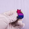 Rainbow for Kitty Enamel Brooch for Kitty Funny for Kitty brooch Badge Pin Bag