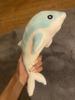 1 Couple Dolphin Pet Plush Toy - Soft and Durable Dog Dolphin Plush Toy