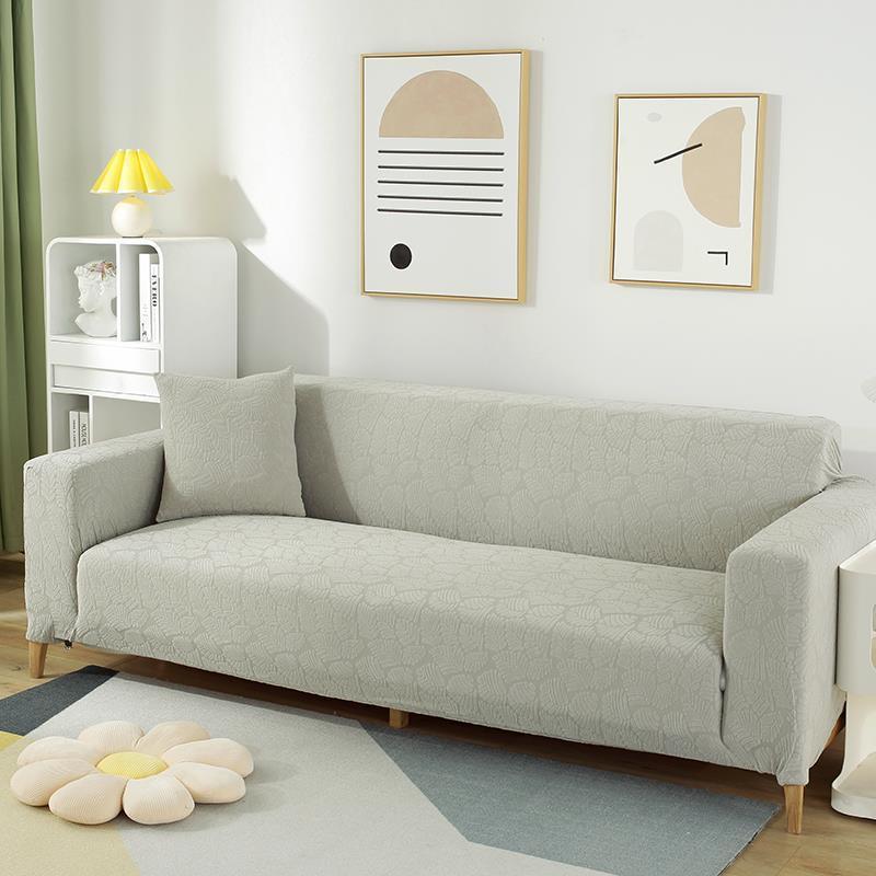 Sofabezug Canvas Allround-Universalbezug Wohnzimmer All-Inclusive-Set Antihaft-Fell Modern Einfach Rutschfest Advanced Sense