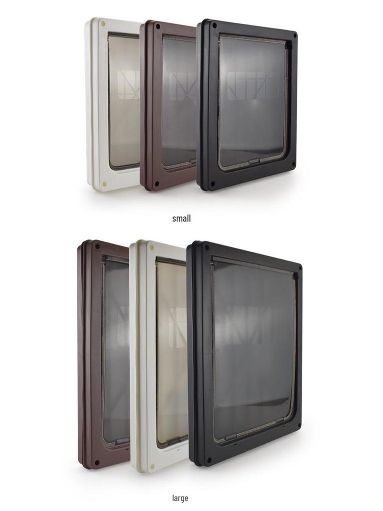 Golden Retriever Size Dog Door for Wooden, Glass, UPVC, and Security Doors - Safe Pet Entry & Exit