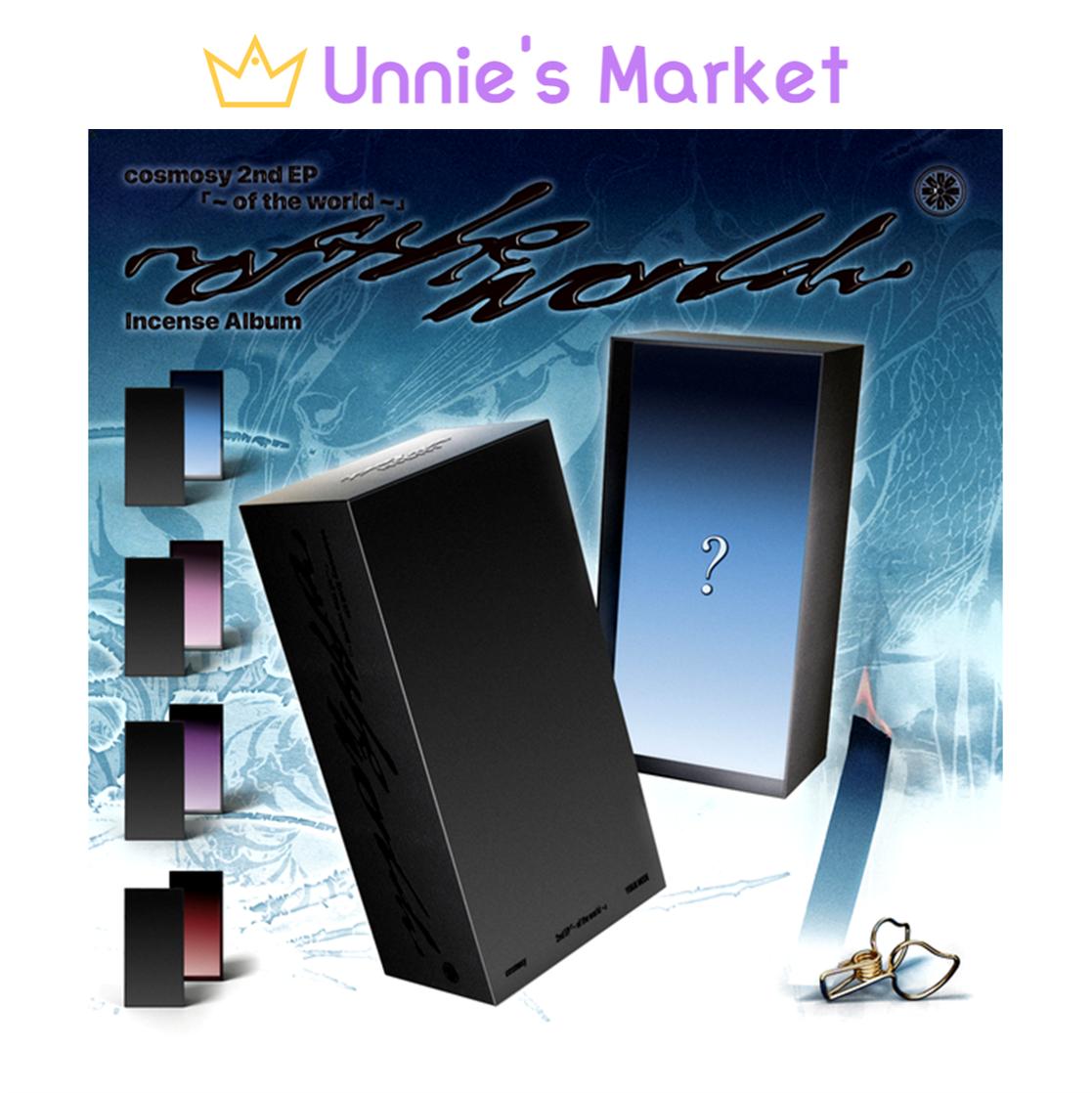 [Предзаказ] cosmosy 2-й мини-альбом [~ of the world ~] Альбом с благовониями + бесплатный подарок Random ver. 1EA