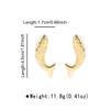 E11001 Fashion and popular small fish cute simple fun earrings women, retro ocean style versatile earrings