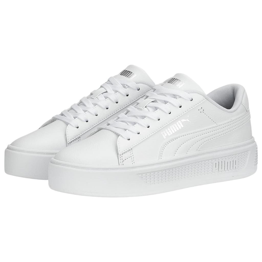 (WMNS) PUMA Smash Platform V3 'White' Women's 390758-01