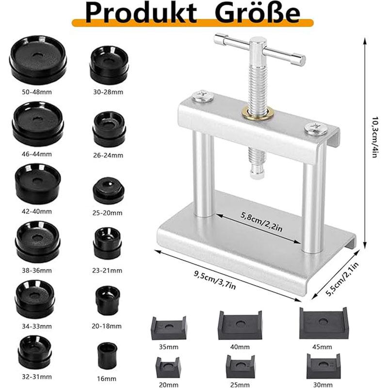 Desktop Mechanical Watch Case Pressing Machine - Back Cover Opener & Battery Replacement Tool