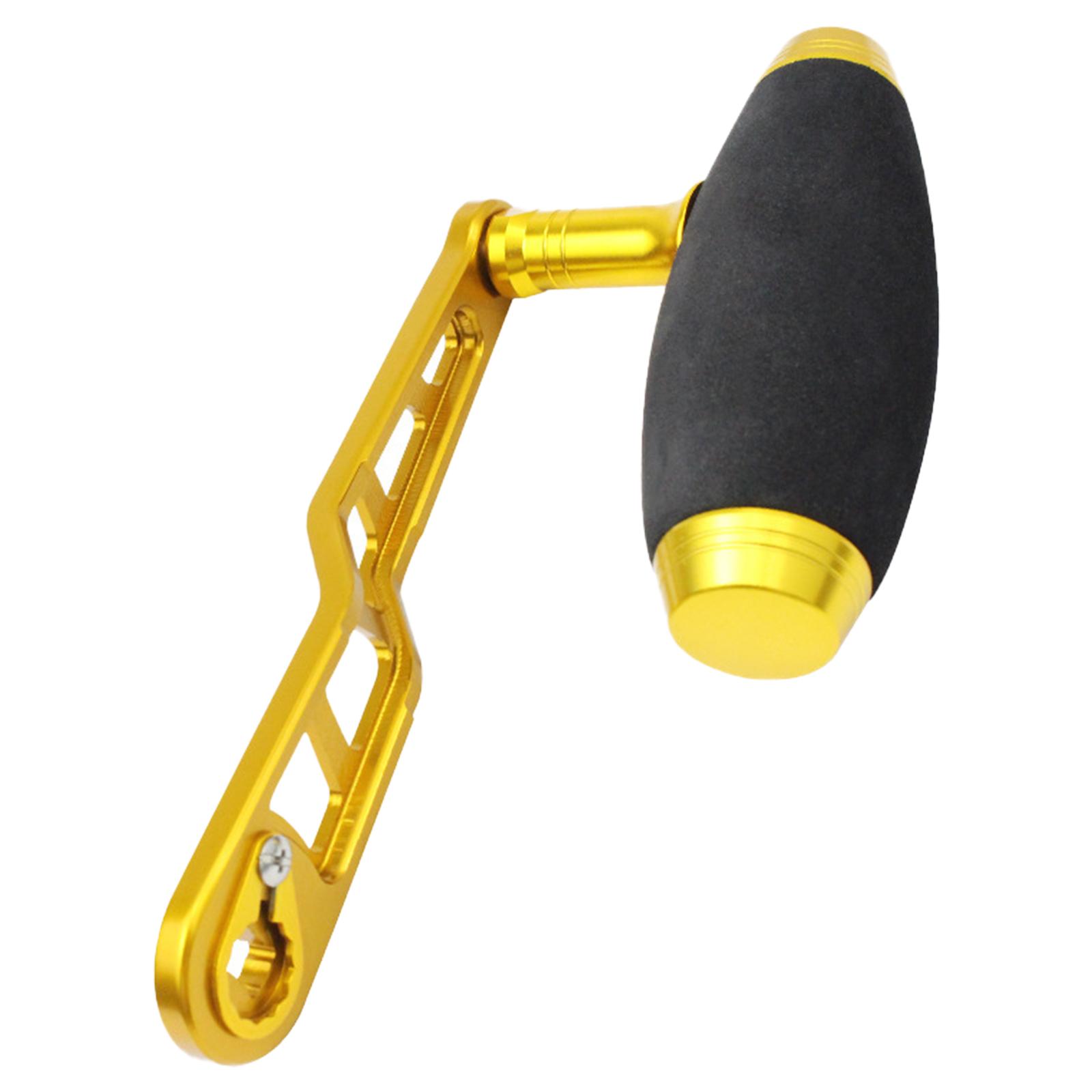 

Fishing Reels Power Handle EVA Knob Aluminum Alloy Fishing Reels Rocker Arm Grip Baitcasting Reels Power Handle золотий