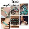 1set 15 styles  Turquoise &  Magnesite Beads sets Dyed Mixed Shapes Mixed color 4~16x4~12x2.5~10mm Hole: 1~1.5mm