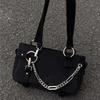Niche New Bag Chain Locomotive Armpit Bag High-end Shoulder Handbag Baguette Bag