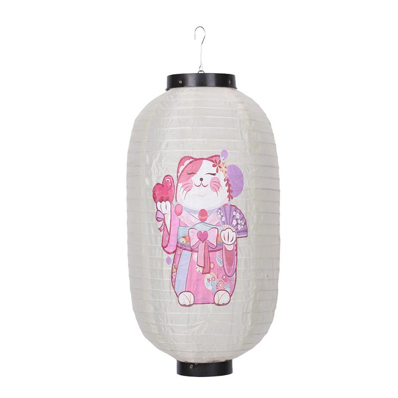 2 Pcs Japanese Style Hanging Lanterns Sushi Cuisine Izakaya Pub Restaurant Decor Sign Chandelier Party Festival Decor Lantern