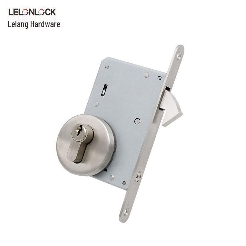 Stainless Steel 304 European Standard Sliding Door Mortise Lock for Balcony, Kitchen, and Hotel Bathrooms