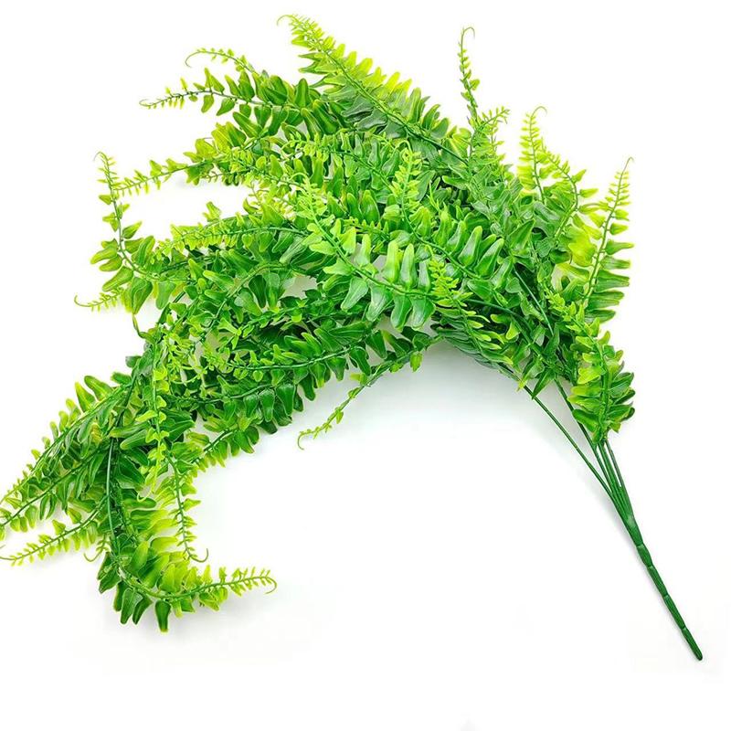 

1 Bunch Of Artificial Flowers, Persian Grass Fern, Desktop Flower Arrangement, Household Bathroom Wall Hanging Decoration