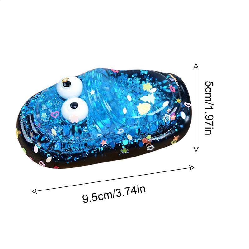 Cartoon Big Eyes Shoes Squeeze Toy Soft Toys Cute Slow Rebound Stress Relief Fidget Toys For Children Adults