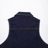 European & American Style 2025 Spring Fashion Set: Denim Vest & Wide-Leg Pants