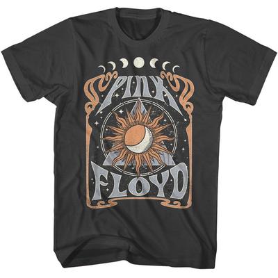 Pink Floyd Maglietta Musica Sole e Luna Top T-shirt Uomo Donna Unisex