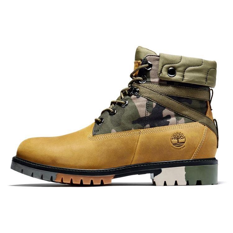 

Timberland Heritage Series Ek+ Waterproof Short Outdoor Boots Men boots Wheat A29NX231