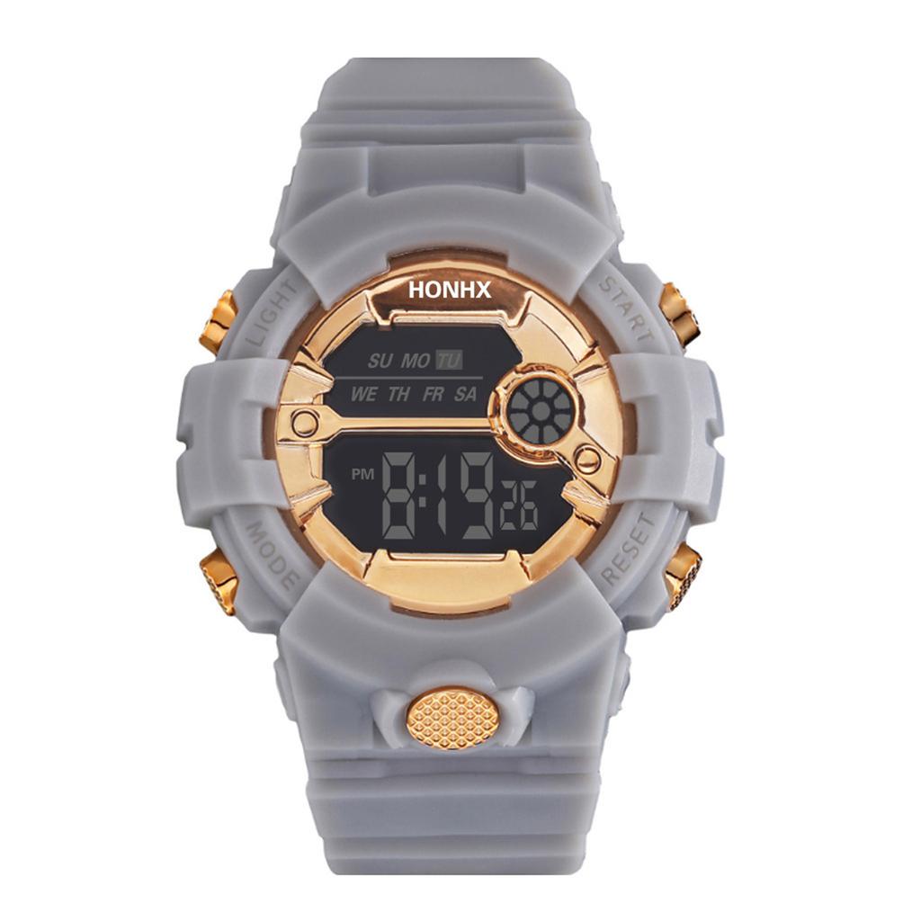 Orologio Digitale da Uomo Orologio Elettronico Sportivo Con Display Luminoso, Cronometro per Corsa, Sveglia, Orologio Fitness Resistente Per Attività all'Aperto