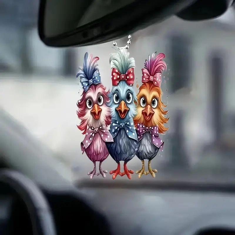 Eyecatching Acrylic Car Charm For Home Decoration And Fun Flair Backpack