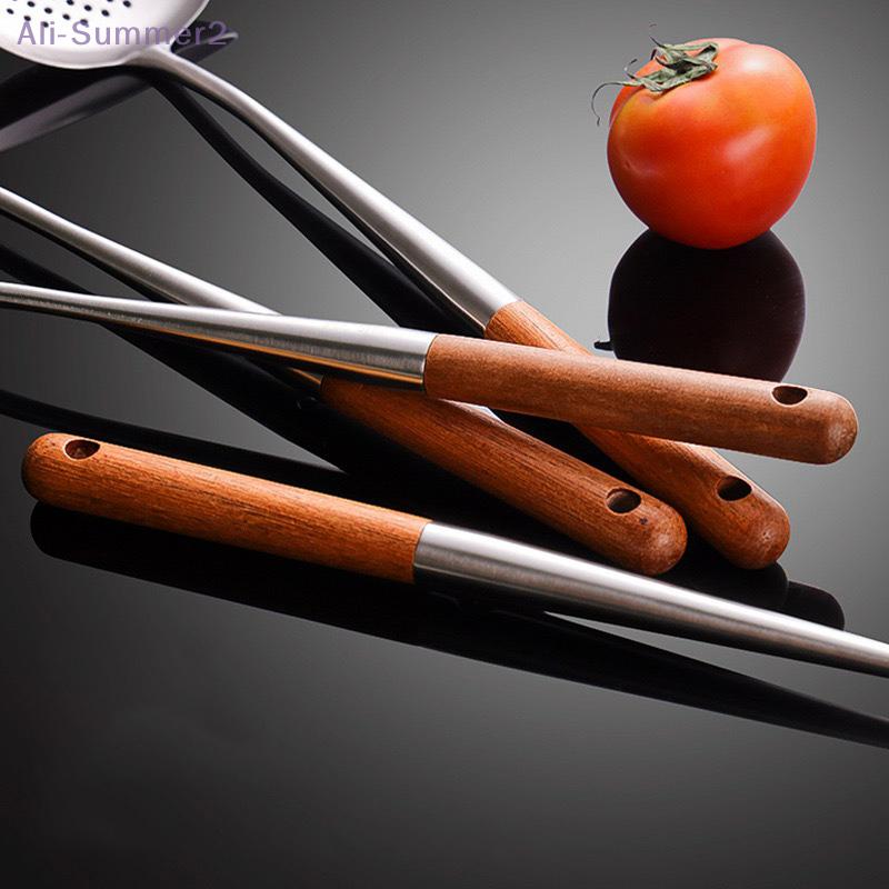 Konyhai edények Wok spatula Vasaló és Merőkanál szerszámlapát rozsdamentes acél főzőberendezésekhez Konyhai tartozékok Essentials