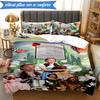 Wonderful Wizard Adventure 3pcs K-pop Music Group Bedding set,Ideal for Bedroom, Dormitory,Including Duvet Cover And 2pcs Pillowcases,Fan Gifts