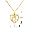 HECHENG,Mother's Day Mama Letter Pendant Necklace For Women,Stainless steel  Chain Choker Personality Zircon New Gifts
