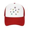 Mesh Sun Hats Windows Summer Trucker Hat For Female Male  Y2k Cool Dropshipping Hiking Fishing Baseball Cap