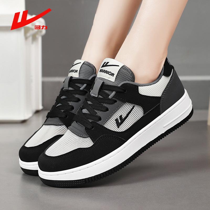

Warrior Назад Женская обувь Мужские красные кроссовки Повседневная обувь на толстой подошве Белые туфли 44 серый