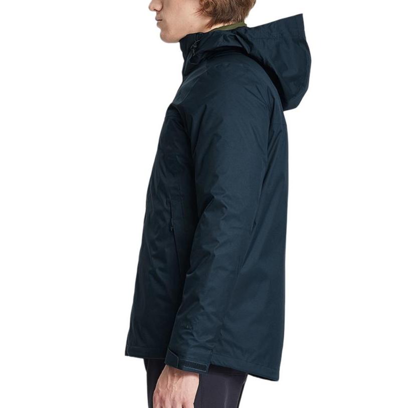 THE NORTH FACE Waterproof, Abrasion Resistant, Thermal Windbreaker Jacket Men's Dark Blue/Green NF0A4U7L-XC7