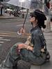 2025 Autumn American Retro Brushed Denim Jacket & Niche Design Workwear Pants