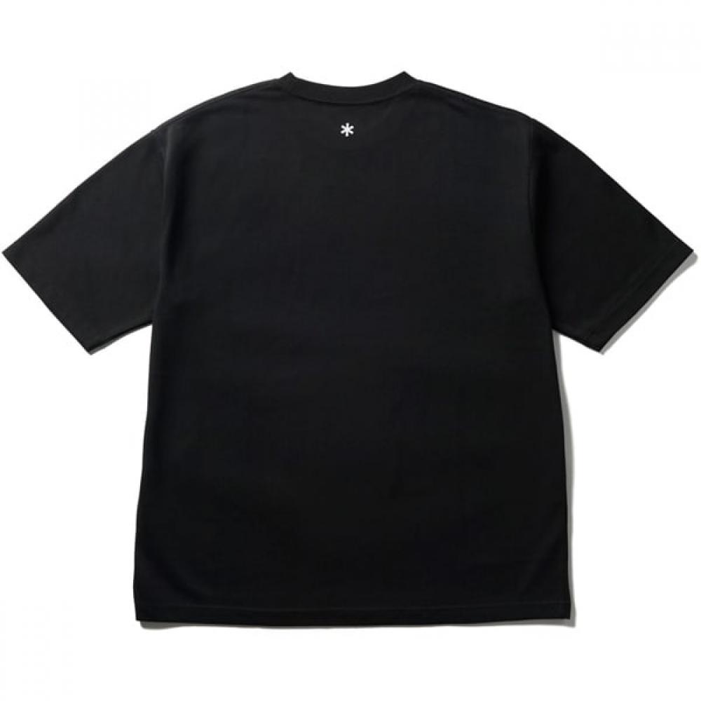 Snow Peak New STandard Logo T shirT Mens cuT Sewn BLack L Size Nsd Ts 25au003