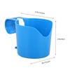 Porte-gobelets pour piscines hors sol, côté piscine, bleu