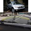 For Honda CRV CR-V 2007 2008 2009 2010 2011 Car Body Styling Sticker Plastic Window Glass Wind Visor Rain/Sun Guard Vent Parts