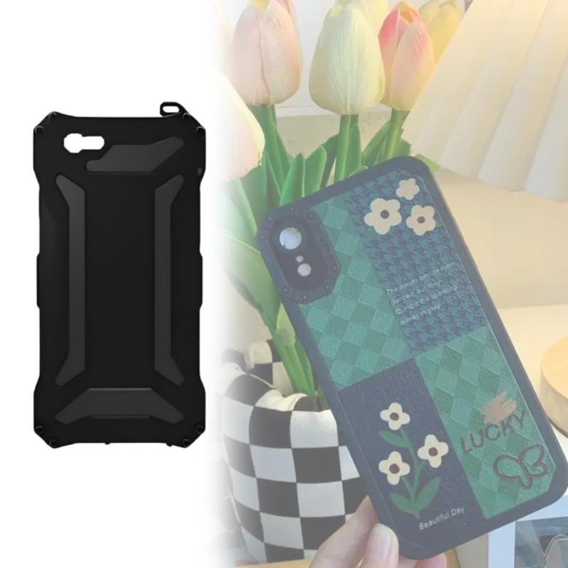 Metal Iphone Smartphone Shell Handle Anti Fingerprint Finish Modern Appearance