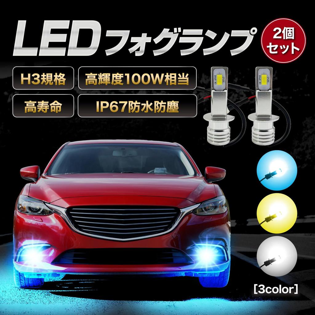 Meliore H3 LED Fog Light 24V Short Bulb Forward Profile Giga Ranger Left