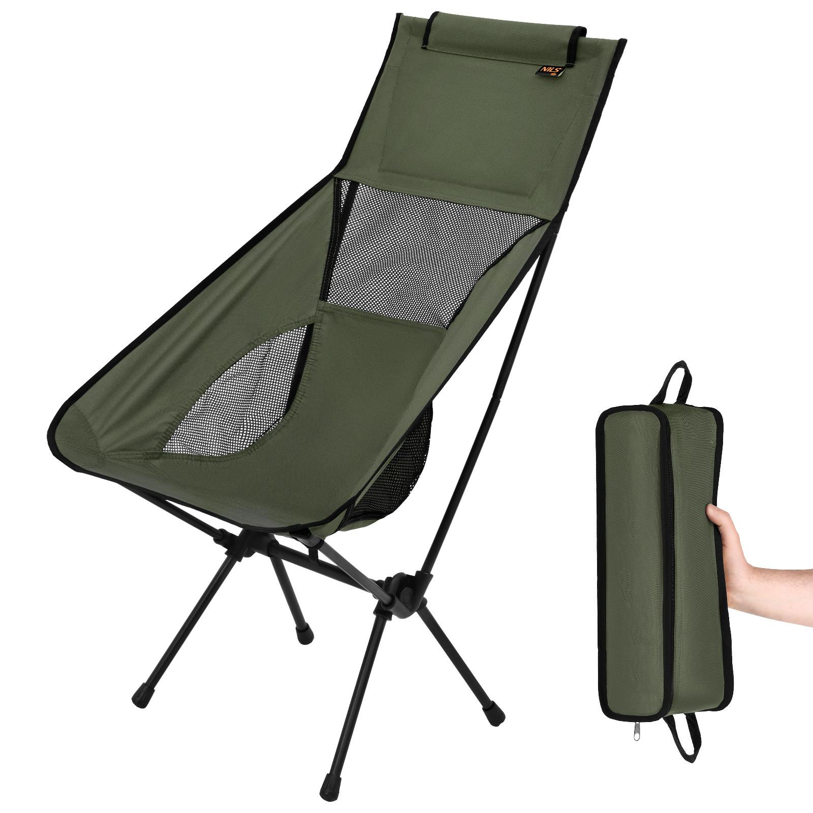 Super Merchant Nc3321 Klapstoel Ultralicht Kaki Nils Camp