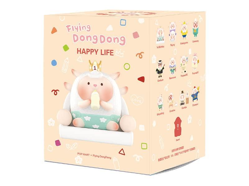 POP MART Flying Dong Dong Happy Life Series PVC & ABS Trading Figures 12-Piece Box