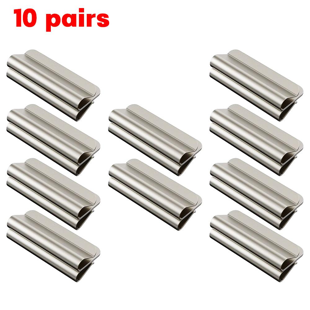 Strong Magnetic Curtain Tiebacks, No-Drill Blackout Clips – Keep Drapes Closed & Reduce Glare