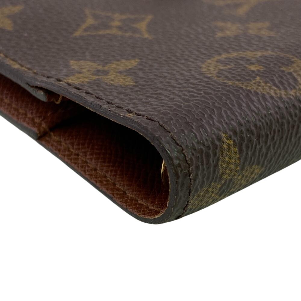 LOUIS VUITTON R20005 Monogram Monogram Agenda PM Notebook cover Brown Monogram Used