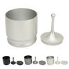 58mm Dosing Rings Press Aluminum Alloy Anti Flying Coffee Powder Picker Coffee Making Supplies For Baristas