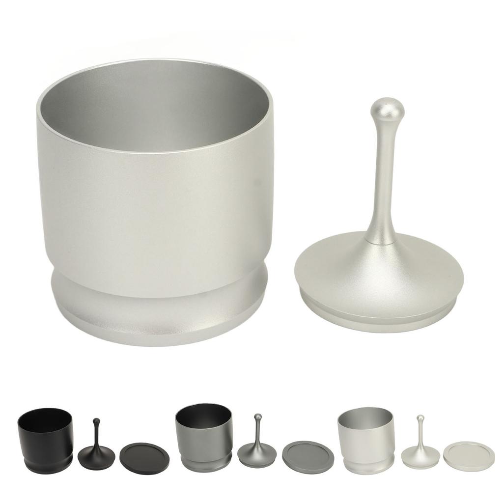 58mm Dosing Rings Press Aluminum Alloy Anti Flying Coffee Powder Picker Coffee Making Supplies For Baristas