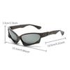Trendy Retro Punk Oval Shades New Fashion Driving Anti UV Women's Sunglasses Original Brand Design Beach Sun Glasses